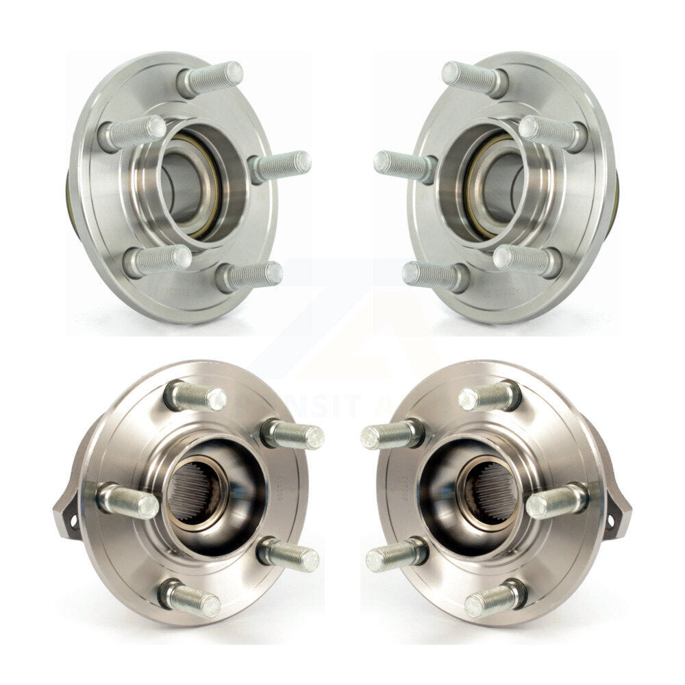 Wheel Bearing & Hub Assembly Front Rear Kit For Dodge Chrysler 300 Charger