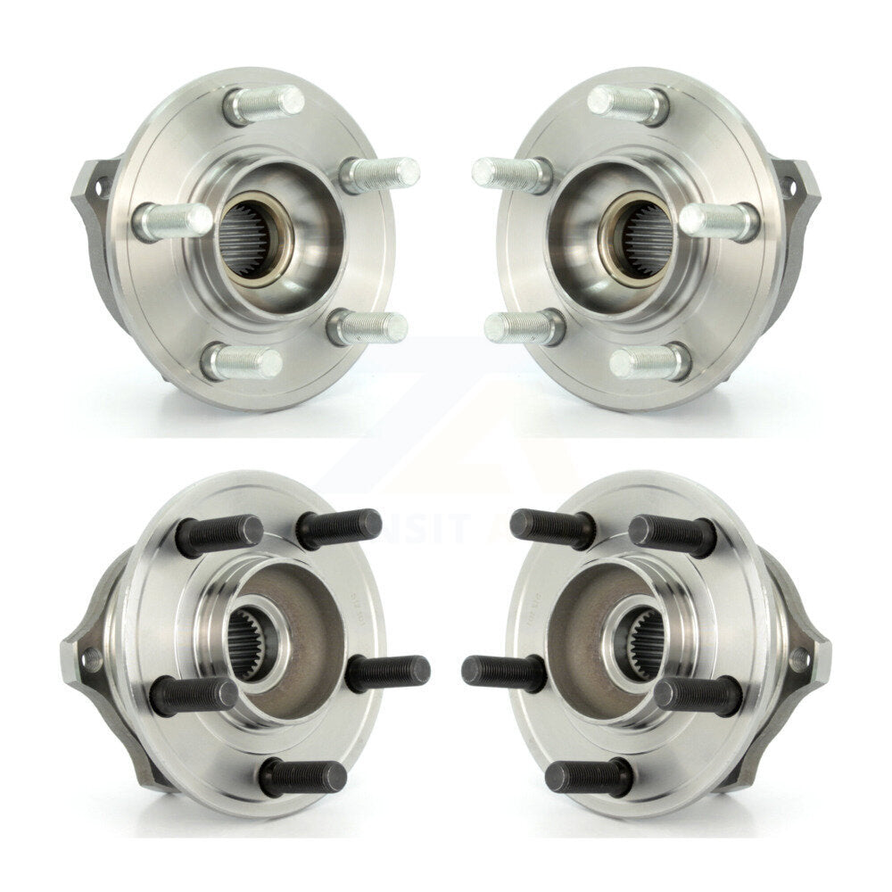 Wheel Bearing Hub Assembly Front Rear Kit For Chrysler 300 Dodge Charger Magnum