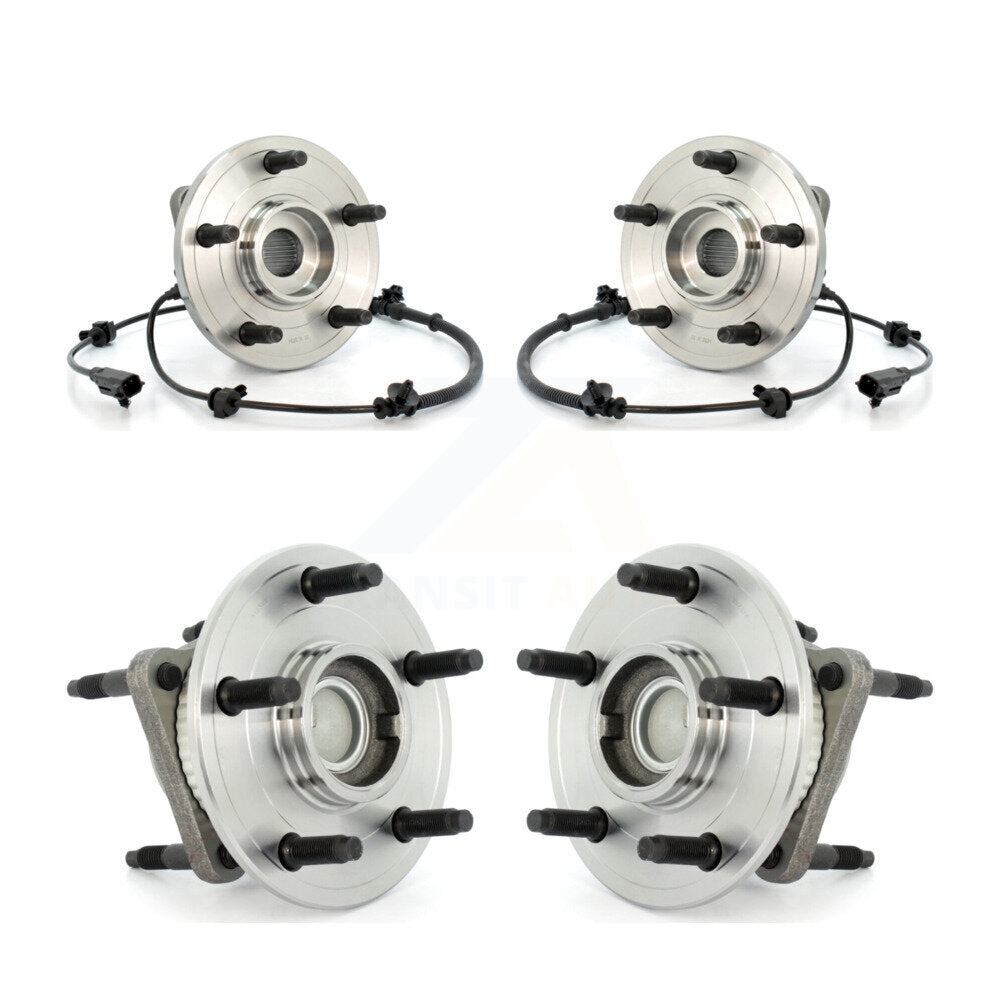 Wheel Bearing & Hub Assembly Front Rear Kit For Jeep Grand Cherokee Commander