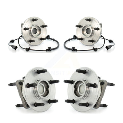 Wheel Bearing & Hub Assembly Front Rear Kit For Jeep Grand Cherokee Commander