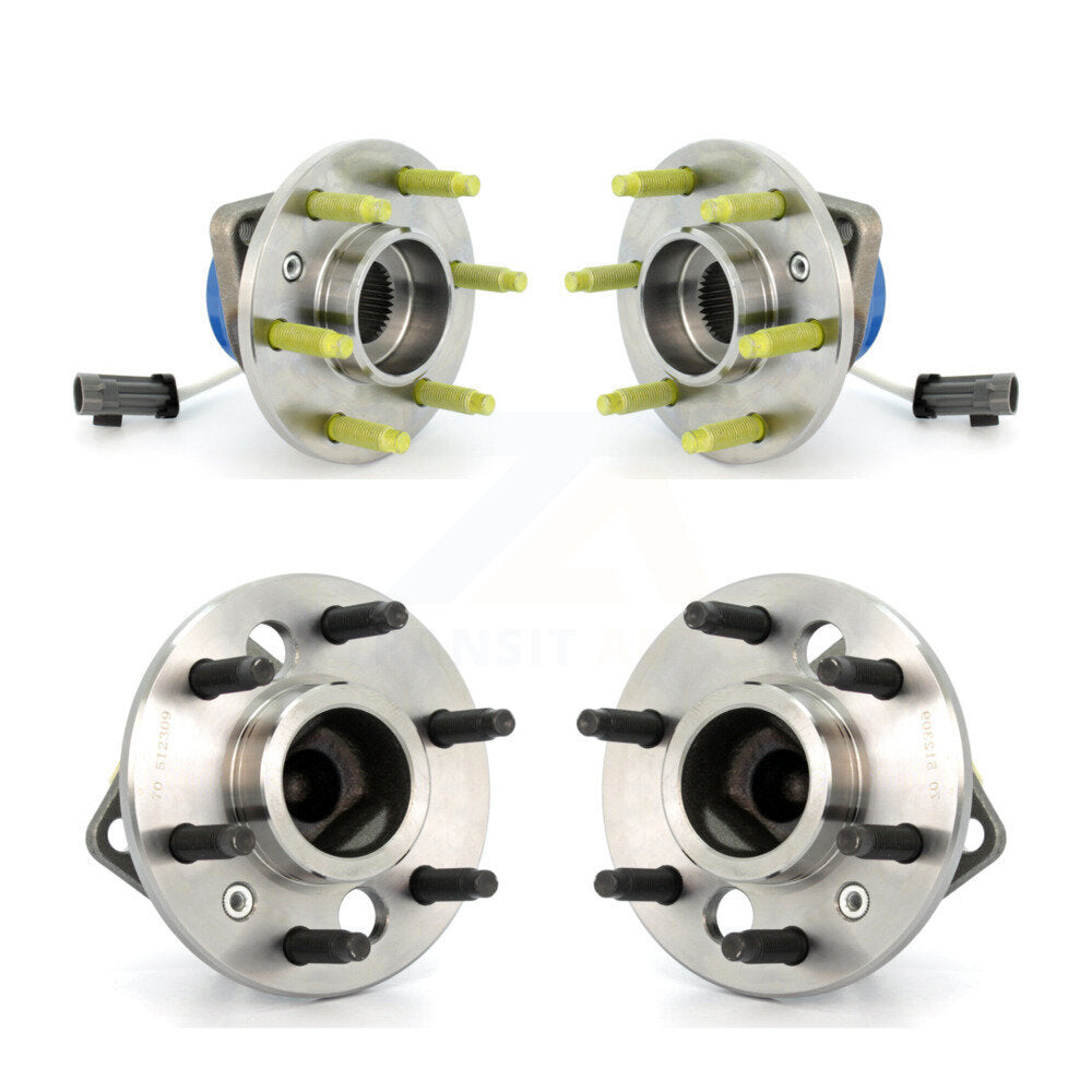 Wheel Bearing Hub Assembly Front Rear Kit For Pontiac Montana Chevrolet Uplander