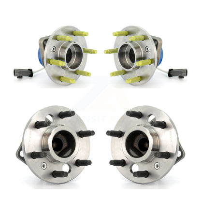 Wheel Bearing Hub Assembly Front Rear Kit For Pontiac Montana Chevrolet Uplander