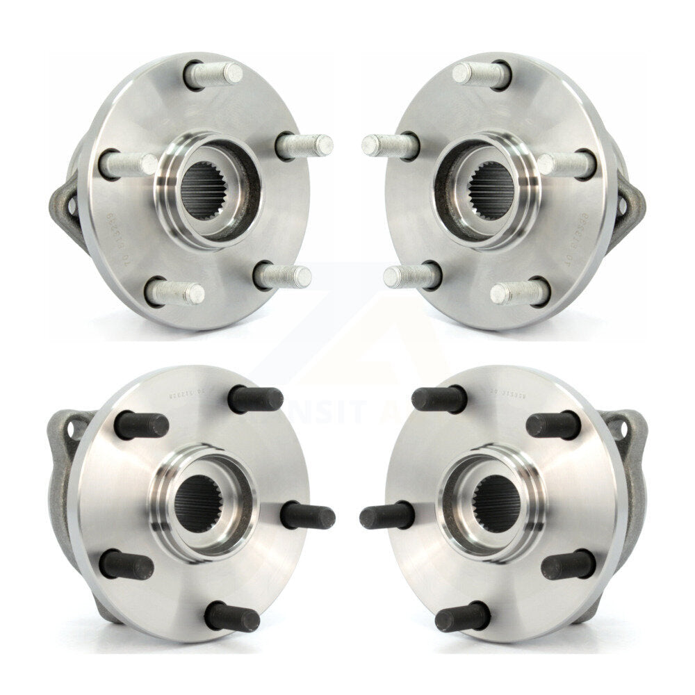 Wheel Bearing & Hub Assembly Front Rear Kit For 2008-2014 Subaru Tribeca