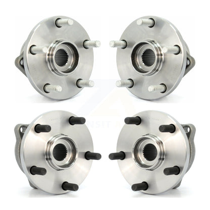 Wheel Bearing & Hub Assembly Front Rear Kit For 2008-2014 Subaru Tribeca
