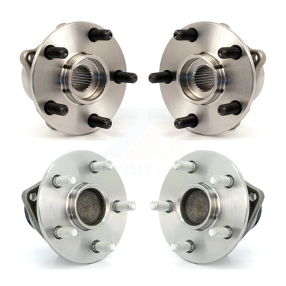 Wheel Bearing & Hub Assembly Front Rear Kit For 2004-2009 Toyota Prius