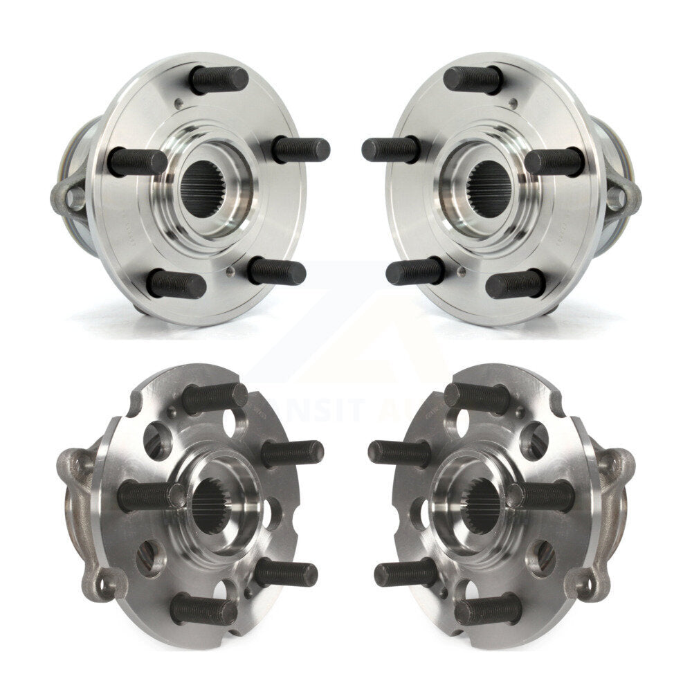 Wheel Bearing & Hub Assembly Front Rear Kit For Honda Pilot Acura MDX ZDX