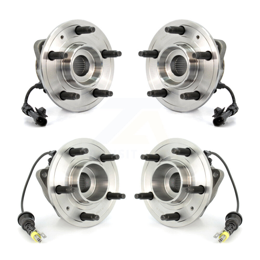 Wheel Bearing Hub Assembly Front Rear Kit For Chevrolet Equinox Pontiac Torrent