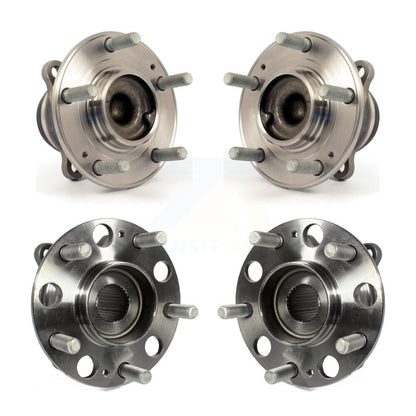 Wheel Bearing & Hub Assembly Front Rear Kit For Hyundai Genesis Equus