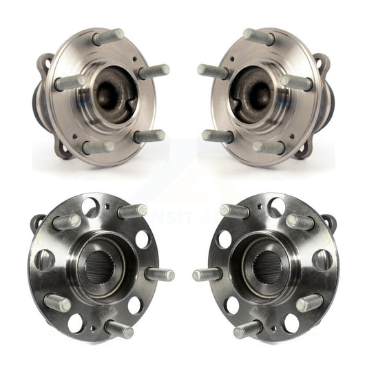Wheel Bearing & Hub Assembly Front Rear Kit For Hyundai Genesis Equus