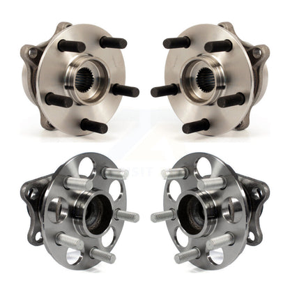 Wheel Bearing & Hub Assembly Front Rear Kit For Toyota Prius Plug-In