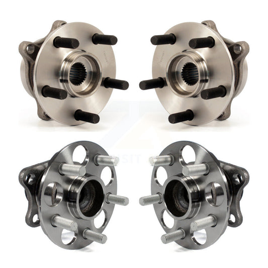 Wheel Bearing & Hub Assembly Front Rear Kit For Toyota Prius Plug-In