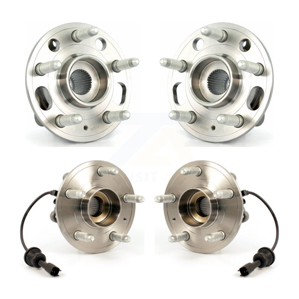 Wheel Bearing & Hub Assembly Front Rear Kit For Chevrolet Equinox GMC Terrain