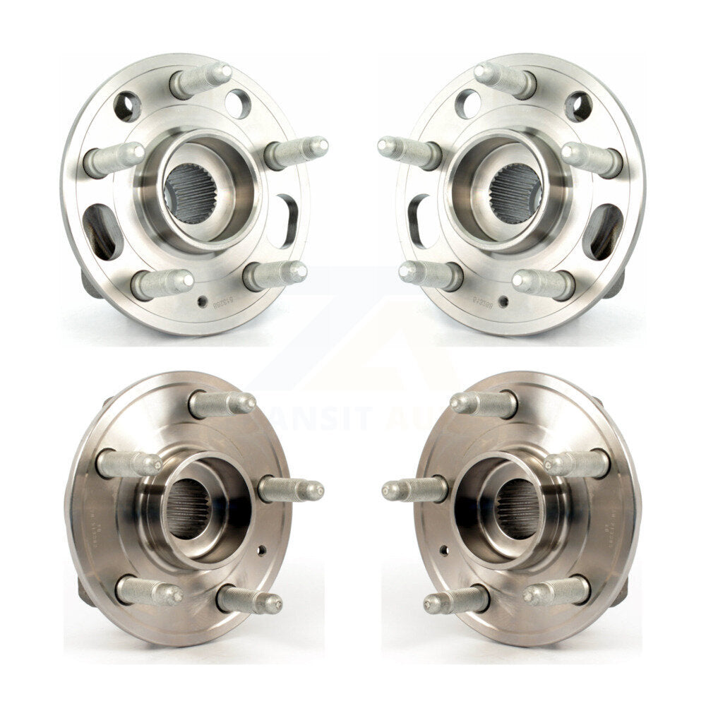 Wheel Bearing & Hub Assembly Front Rear Kit For Cadillac CTS