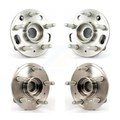 Wheel Bearing & Hub Assembly Front Rear Kit For Cadillac CTS