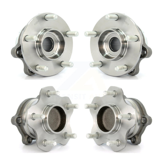 Wheel Bearing & Hub Assembly Front Rear Kit For Nissan Altima