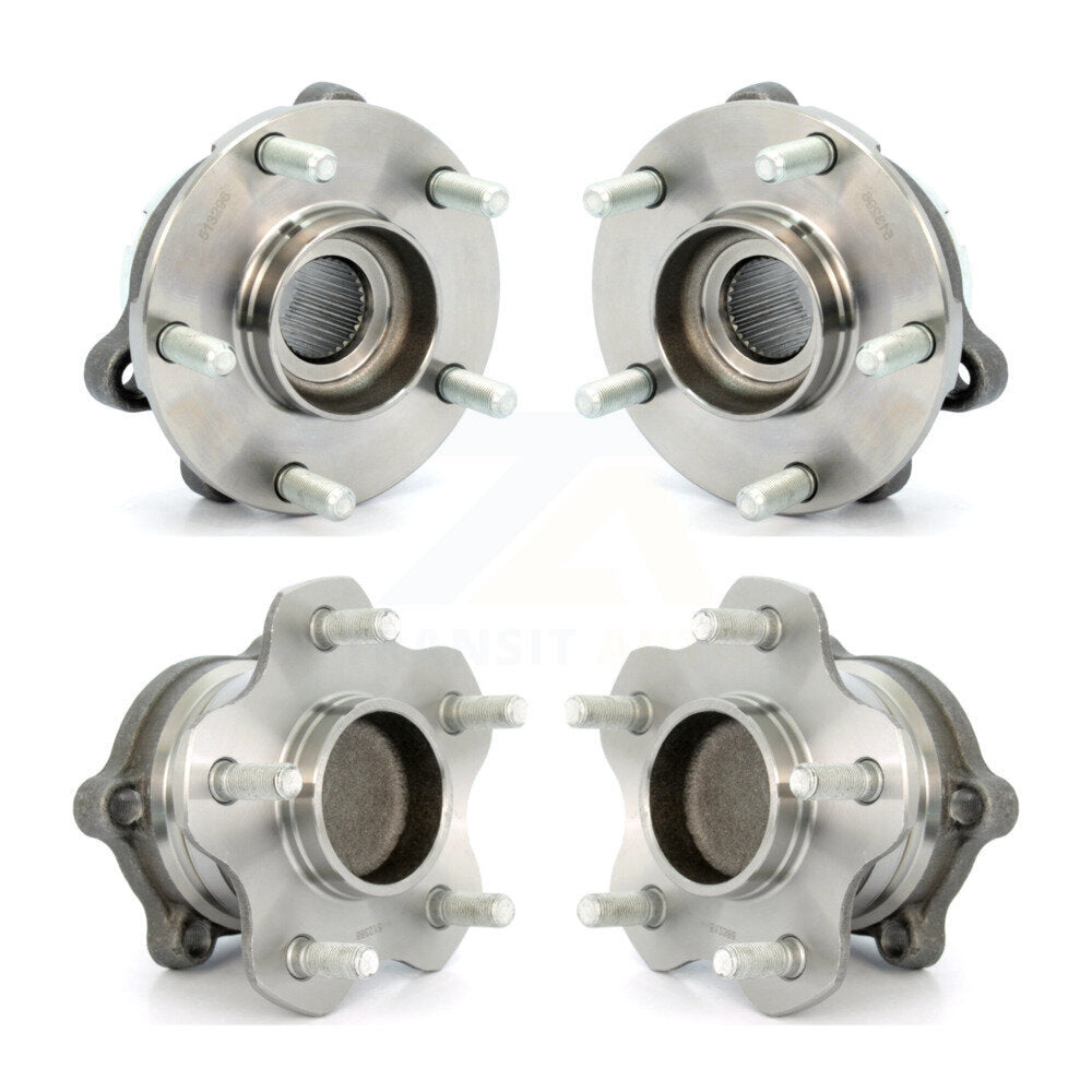 Wheel Bearing & Hub Assembly Front Rear Kit For Nissan Altima Pathfinder Murano