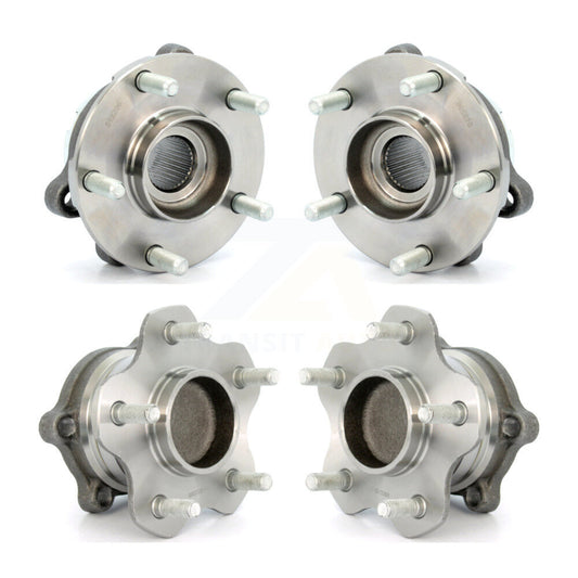 Wheel Bearing & Hub Assembly Front Rear Kit For Nissan Altima Pathfinder Murano