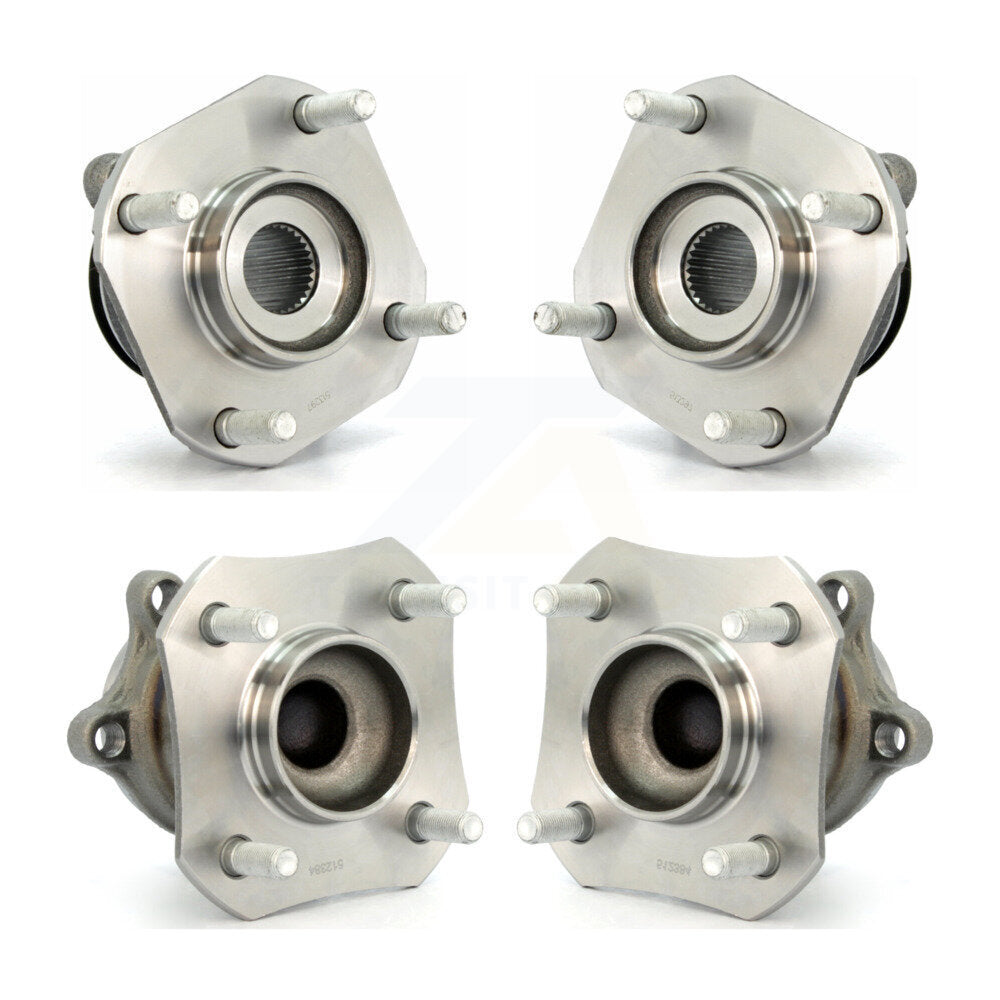 Wheel Bearing & Hub Assembly Front Rear Kit For Nissan Sentra