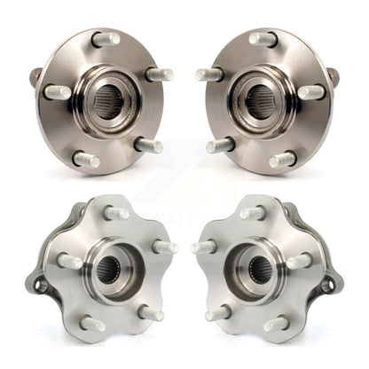 Wheel Bearing & Hub Assembly Front Rear Kit For Nissan Rogue AWD