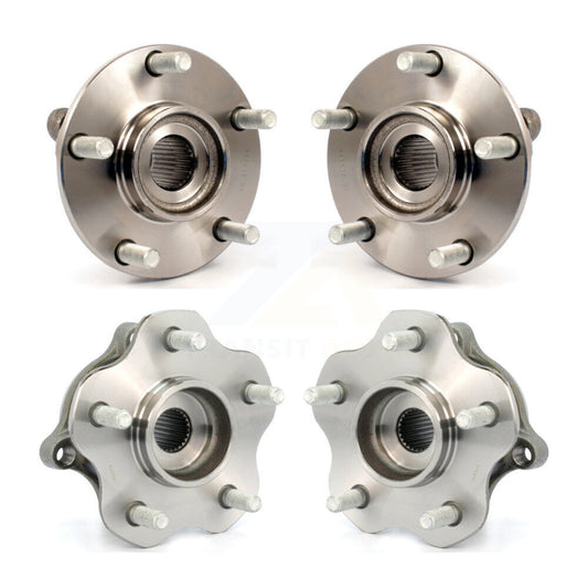 Wheel Bearing & Hub Assembly Front Rear Kit For Nissan Rogue AWD