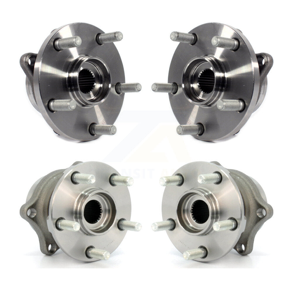 Wheel Bearing & Hub Assembly Front Rear Kit For Subaru Impreza WRX STI