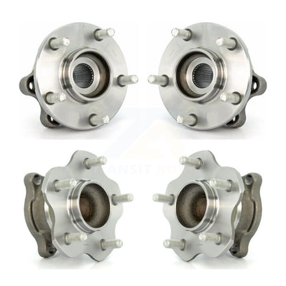 Wheel Bearing & Hub Assembly Front Rear Kit For 2004-2009 Nissan Quest