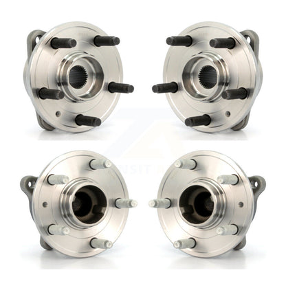 Wheel Bearing & Hub Assembly Front Rear Kit For 2011-2012 Chevrolet Cruze