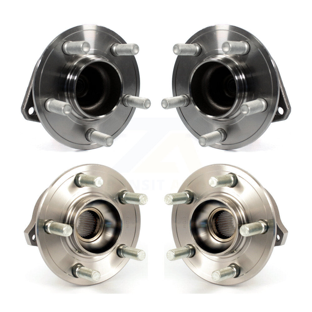 Wheel Bearing & Hub Assembly Front Rear Kit For Dodge Chrysler 300 Charger