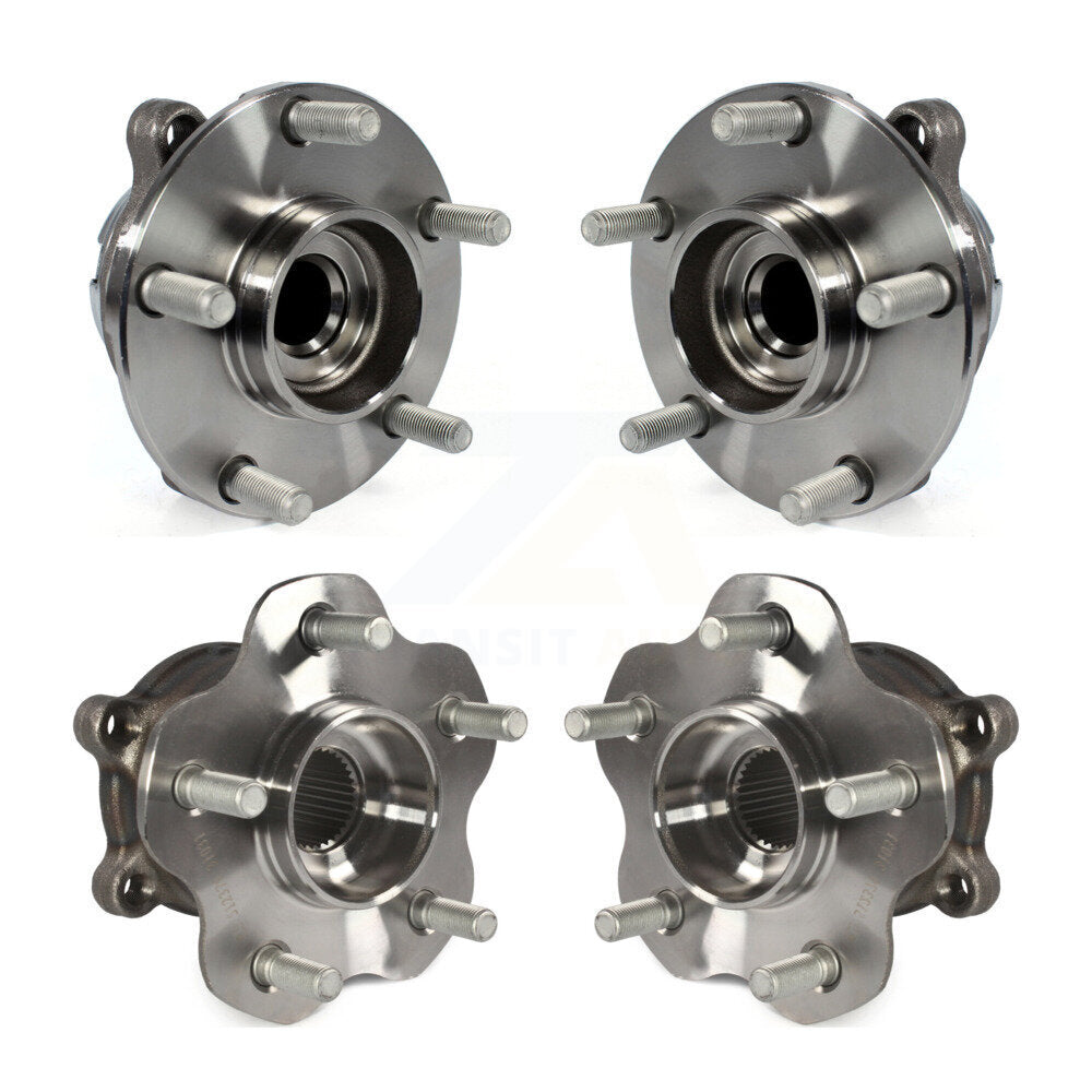 Wheel Bearing Hub Assembly Front Rear Kit For INFINITI Q50 G37 QX50 EX35 Nissan