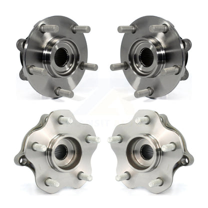 Wheel Bearing & Hub Assembly Front Rear Kit For Nissan Juke AWD