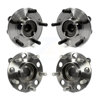 Wheel Bearing & Hub Assembly Front Rear Kit For Hyundai Genesis Coupe