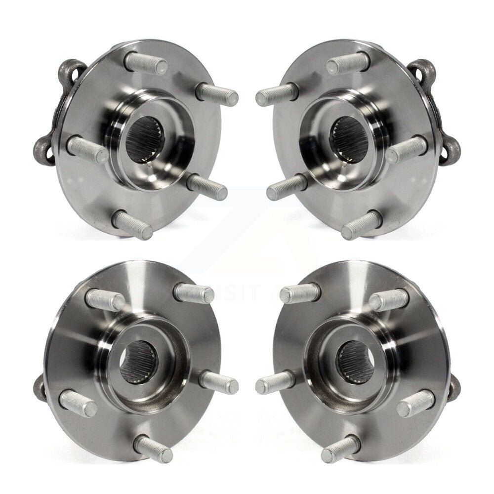 Wheel Bearing & Hub Assembly Front Rear Kit For Mazda CX-5