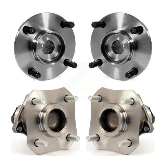 Wheel Bearing & Hub Assembly Front Rear Kit For Nissan Versa