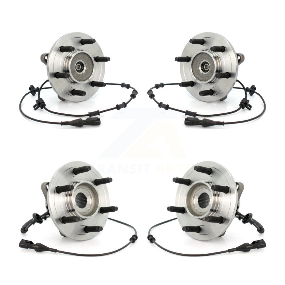 Wheel Bearing Hub Assembly Front Rear Kit For Ford Expedition Lincoln Navigator