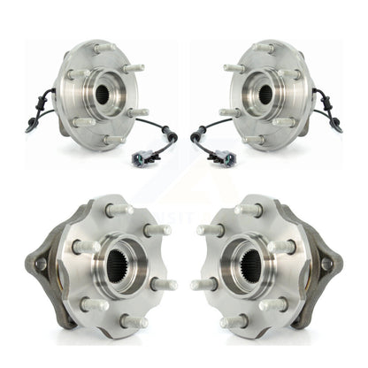 Wheel Bearing & Hub Assembly Front Rear Kit For Nissan Armada With Internal ABS
