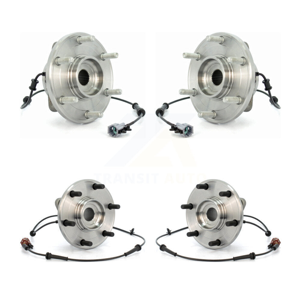 Wheel Bearing & Hub Assembly Front Rear Kit For Nissan Pathfinder INFINITI QX56