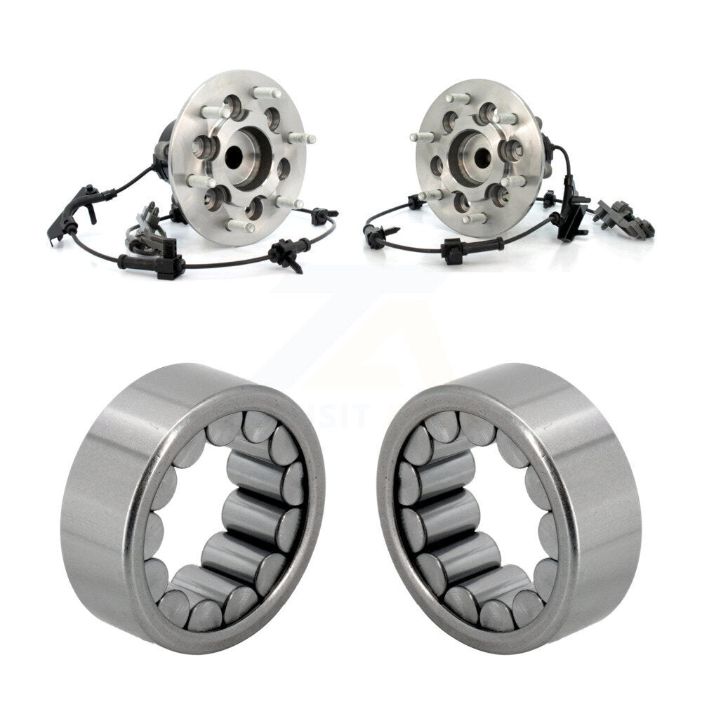 Wheel Bearing Hub Assembly Front Rear Kit For Chevrolet Colorado GMC Canyon RWD