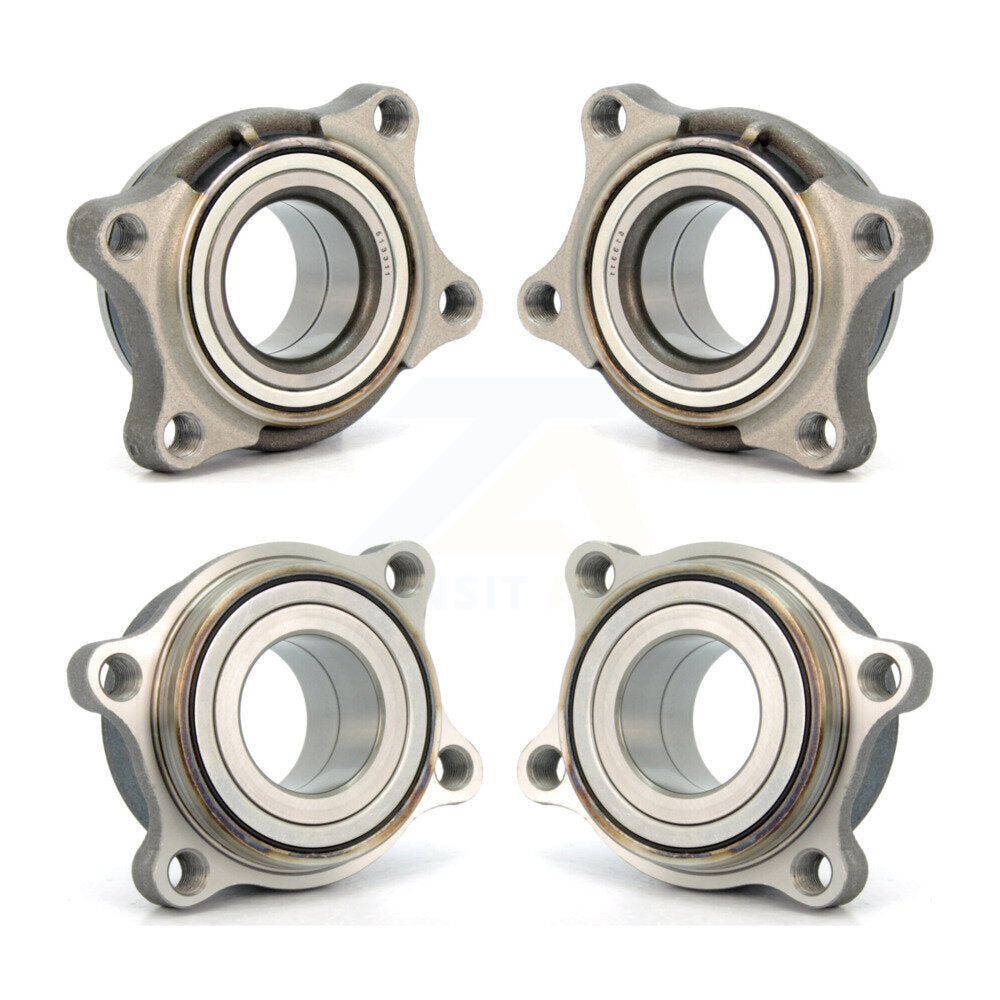 Wheel Bearing Assembly Front Rear Kit For 04-06 INFINITI G35 AWD Module