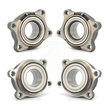 Wheel Bearing Assembly Front Rear Kit For 04-06 INFINITI G35 AWD Module