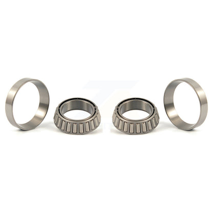 Front Inner Wheel Bearing and Race Set 1980-2005 Ford F-150 & Kia Rio & Dodge B250 B3500 CB300 D150 Ram 1500 Van Ram 2500 Van & Mercury Marquis