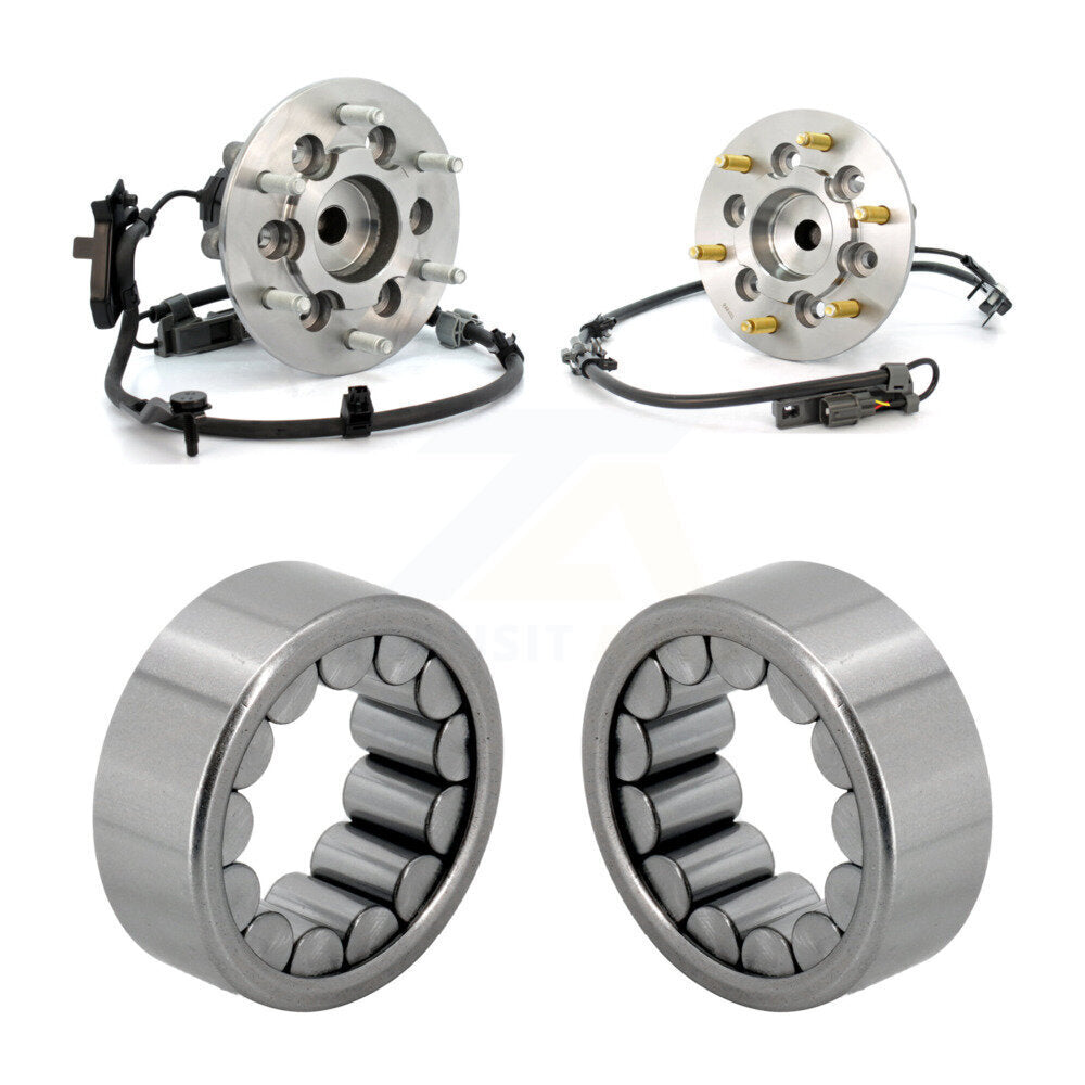 Wheel Bearing And Hub Assembly Front Rear Kit For Chevrolet Colorado GMC Canyon