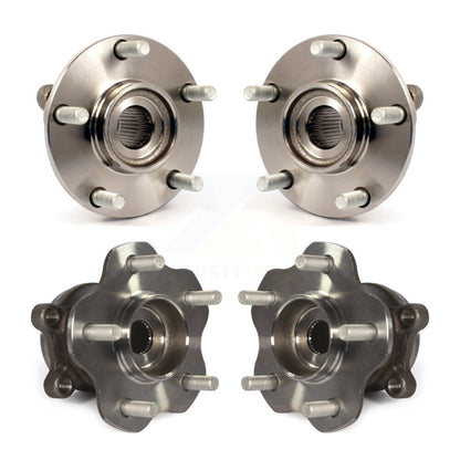 Wheel Bearing & Hub Assembly Front Rear Kit For Nissan Rogue Select AWD