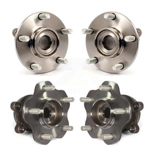 Wheel Bearing & Hub Assembly Front Rear Kit For Nissan Rogue Select AWD