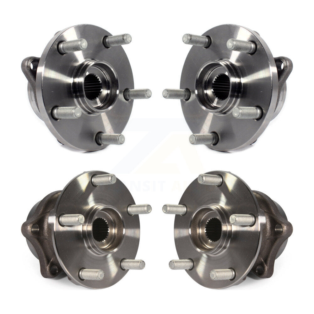 Wheel Bearing & Hub Assembly Front Rear Kit For Subaru Outback Forester Legacy