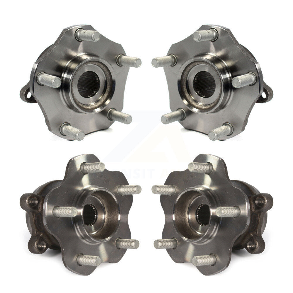 Wheel Bearing & Hub Assembly Front Rear Kit For Nissan Rogue Sport Qashqai AWD