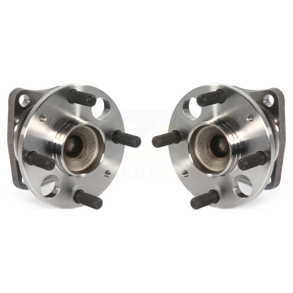Wheel Bearing And Hub Assembly Rear Pair For 2011-2014 Mazda 2