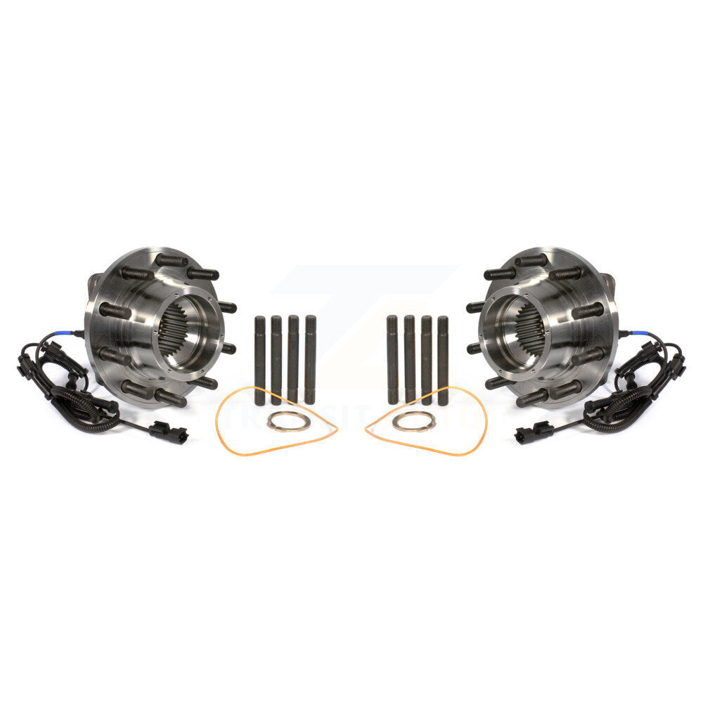 Wheel Bearing And Hub Assembly Front Pair For Ford F-450 Super Duty F-550 4 X