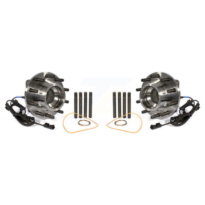 Wheel Bearing And Hub Assembly Front Pair For Ford F-450 Super Duty F-550 4 X