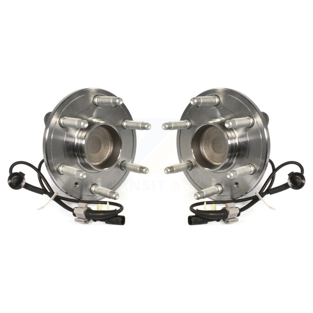 Wheel Bearing Hub Assembly Front Pair For GMC Chevrolet Sierra 1500 Silverado XL