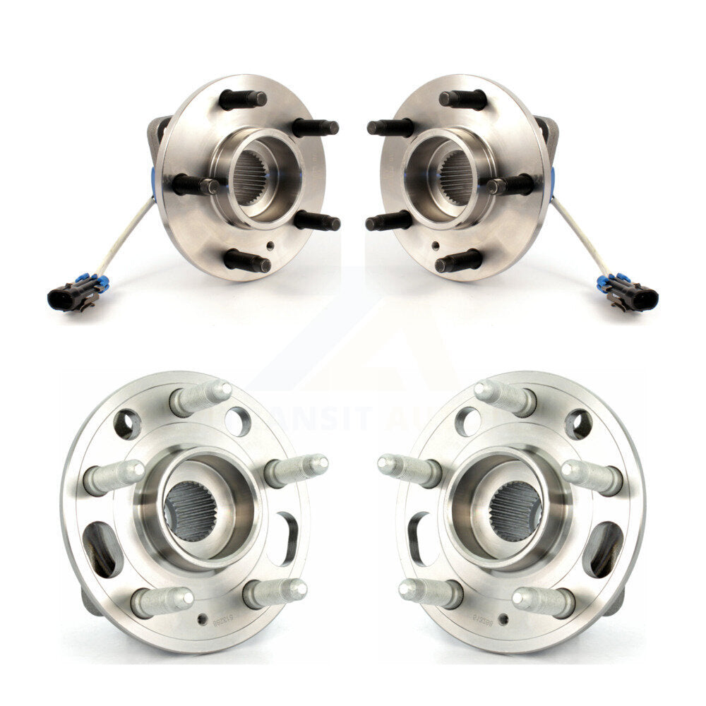 Wheel Bearing & Hub Assembly Front Rear Kit For 2010 Buick Allure